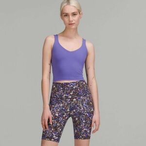 Lululemon Align Crop Tank purple 6
